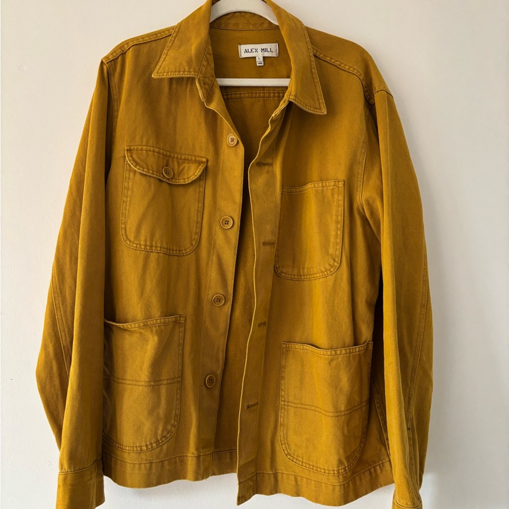 ALEX MILL Mustard Yellow Men’s Jacket